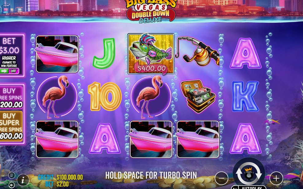 Big Bass Vegas Double Down Deluxe